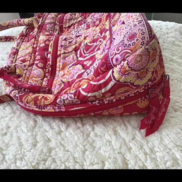 Vera Bradley Round Double Handle Tote/Purse - Picture 5 of 13